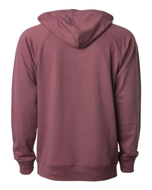 Independent Trading Co. Icon Unisex Lightweight Loopback Terry Hooded Sweatshirt