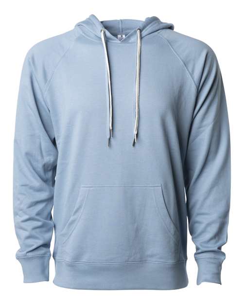 Independent Trading Co. Icon Unisex Lightweight Loopback Terry Hooded Sweatshirt