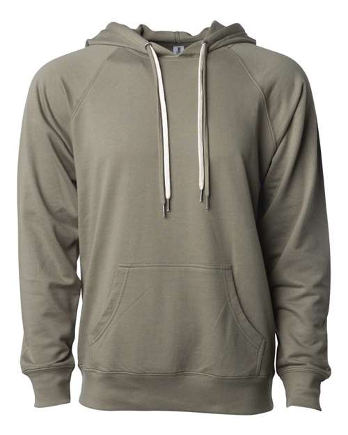 Independent Trading Co. Icon Unisex Lightweight Loopback Terry Hooded Sweatshirt