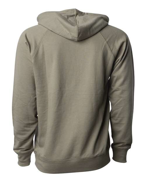 Independent Trading Co. Icon Unisex Lightweight Loopback Terry Hooded Sweatshirt