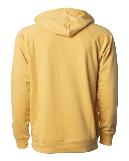 Independent Trading Co. Icon Unisex Lightweight Loopback Terry Hooded Sweatshirt