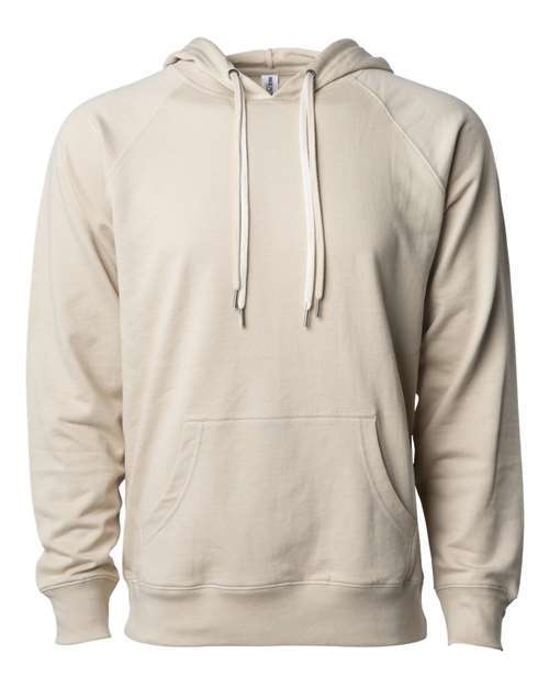 Independent Trading Co. Icon Unisex Lightweight Loopback Terry Hooded Sweatshirt