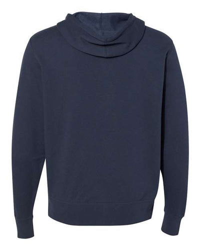 Independent Trading Co. Unisex Lightweight Full-Zip Hooded Sweatshirt