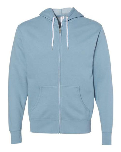 Independent Trading Co. Unisex Lightweight Full-Zip Hooded Sweatshirt