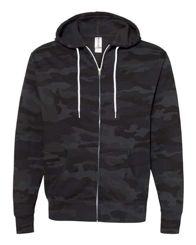 Independent Trading Co. Unisex Lightweight Full-Zip Hooded Sweatshirt