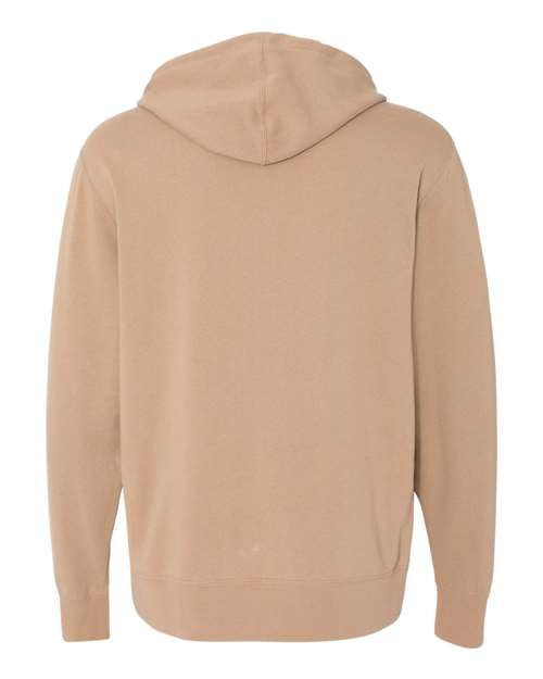 Independent Trading Co. Unisex Lightweight Full-Zip Hooded Sweatshirt