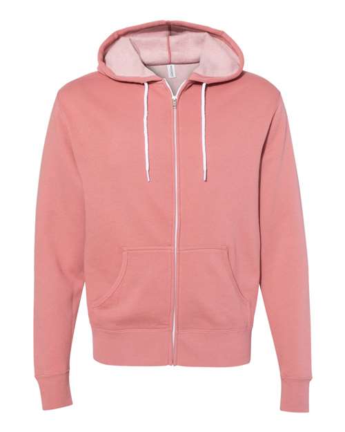 Independent Trading Co. Unisex Lightweight Full-Zip Hooded Sweatshirt