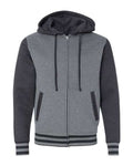 Independent Trading Co. Unisex Heavyweight Varsity Full-Zip Hooded Sweatshirt Independent Trading Co.