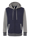 Independent Trading Co. Unisex Heavyweight Varsity Full-Zip Hooded Sweatshirt Independent Trading Co.