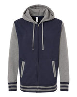 Independent Trading Co. Unisex Heavyweight Varsity Full-Zip Hooded Sweatshirt Independent Trading Co.