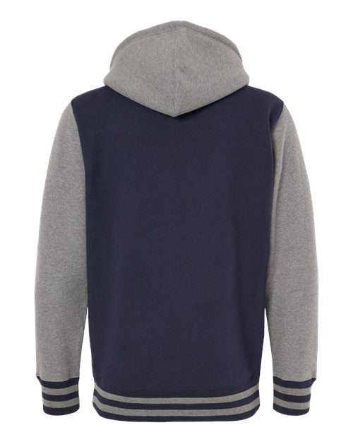 Independent Trading Co. Unisex Heavyweight Varsity Full-Zip Hooded Sweatshirt Independent Trading Co.
