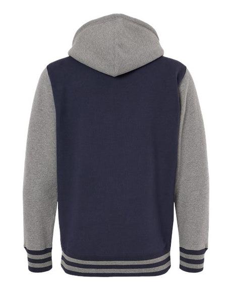Independent Trading Co. Unisex Heavyweight Varsity Full-Zip Hooded Sweatshirt Independent Trading Co.