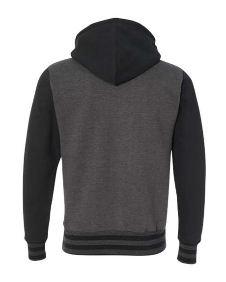 Independent Trading Co. Unisex Heavyweight Varsity Full-Zip Hooded Sweatshirt Independent Trading Co.