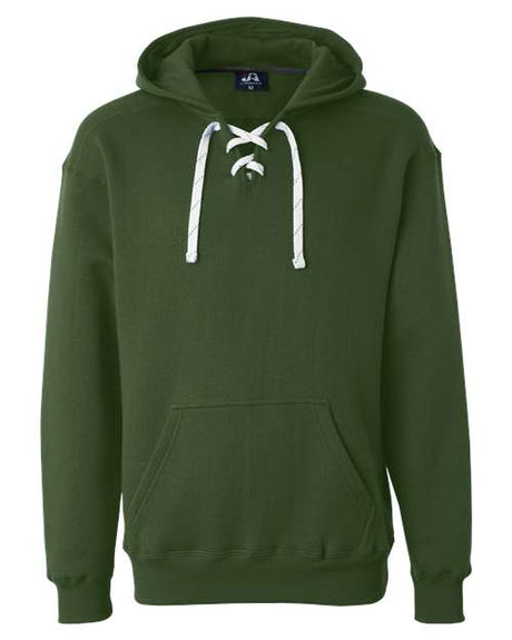 J. America Men's Sport Lace Hooded Sweatshirt Mens Apparel Sweatshirts & Fleece