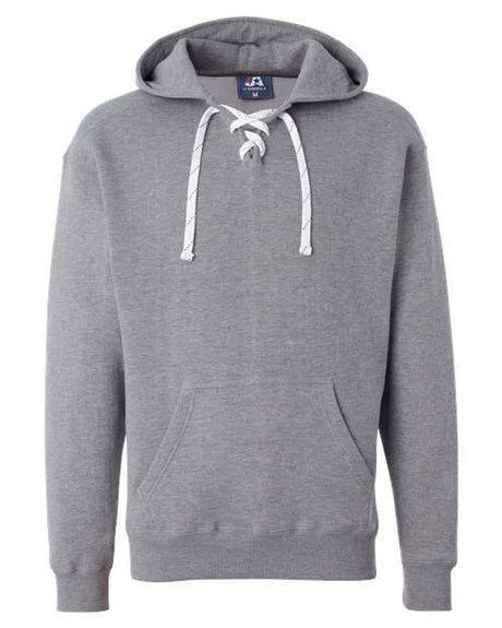 J. America Men's Sport Lace Hooded Sweatshirt Mens Apparel Sweatshirts & Fleece