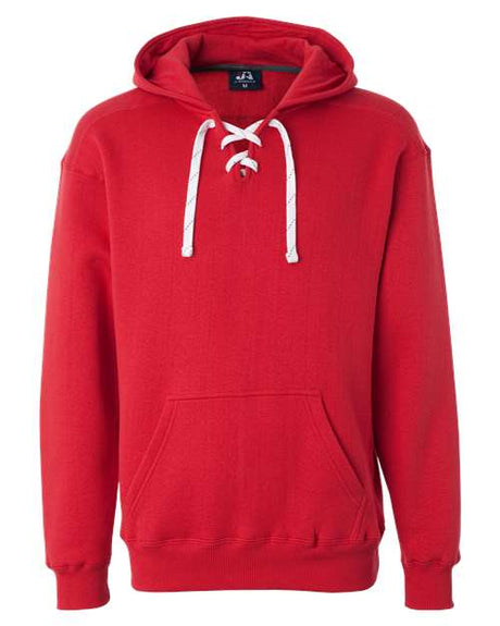 J. America Men's Sport Lace Hooded Sweatshirt Mens Apparel Sweatshirts & Fleece