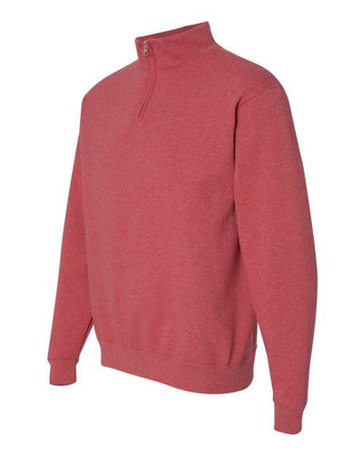 JERZEES Men's Nublend- Cadet Collar Quarter-Zip Sweatshirt