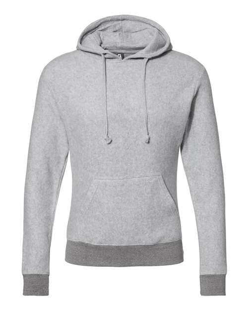 J. America Men's Flip Side Fleece Hooded Pullover J. America