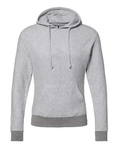 J. America Men's Flip Side Fleece Hooded Pullover