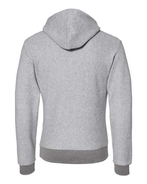 J. America Men's Flip Side Fleece Hooded Pullover J. America