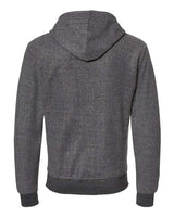 J. America Men's Flip Side Fleece Hooded Pullover J. America