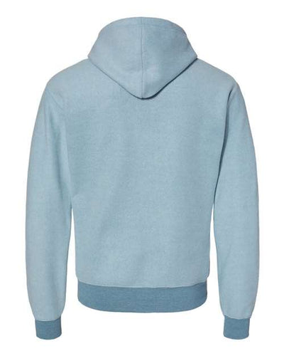 J. America Men's Flip Side Fleece Hooded Pullover