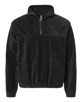 Burnside Polar Fleece Quarter-Zip Pullover Burnside