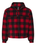 Burnside Polar Fleece Quarter-Zip Pullover Burnside