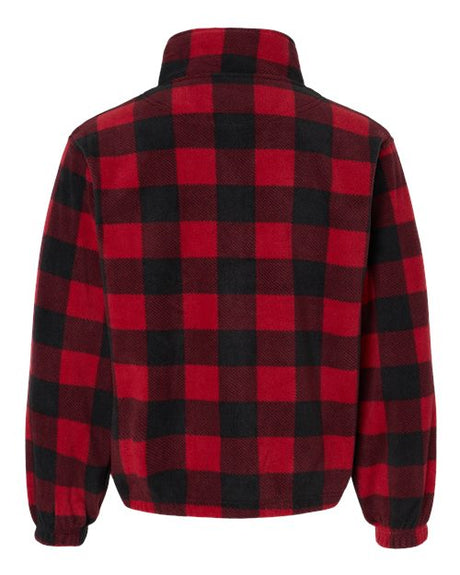 Burnside Polar Fleece Quarter-Zip Pullover Burnside
