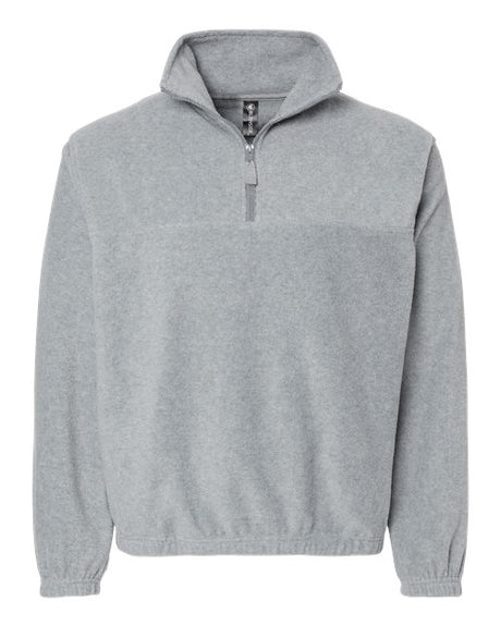 Burnside Polar Fleece Quarter-Zip Pullover Burnside