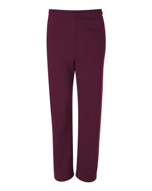 JERZEES Men's NuBlend Open Bottom Sweatpants with Pockets JERZEES