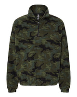 Burnside Polar Fleece Quarter-Zip Pullover Burnside
