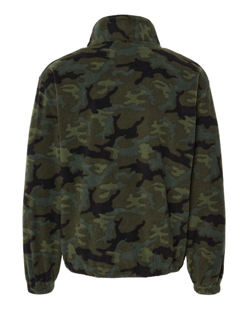 Burnside Polar Fleece Quarter-Zip Pullover Burnside