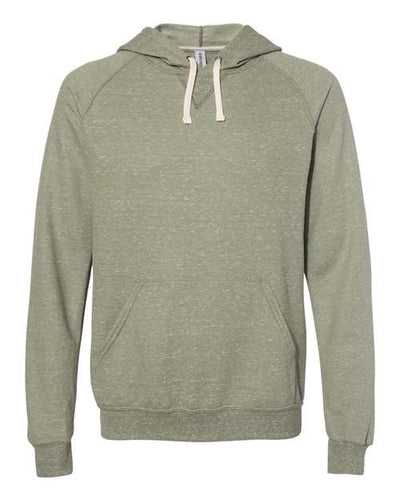 JERZEES Men's Snow Heather French Terry Raglan Hoodie 90M