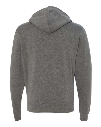 J. America Men's Triblend Full-Zip Hooded Sweatshirt