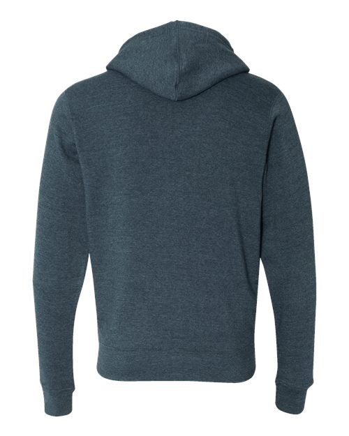 J. America Men's Triblend Full-Zip Hooded Sweatshirt J. America Men's