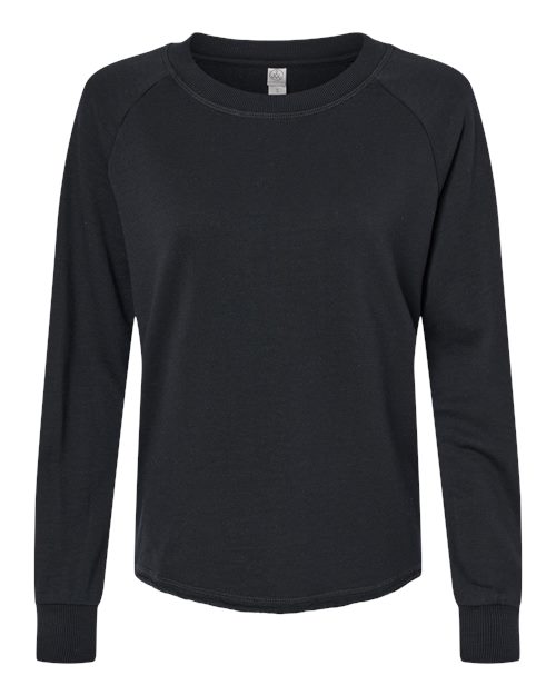 Alternative Women's Lazy Day Mineral Wash French Terry Sweatshirt Alternative