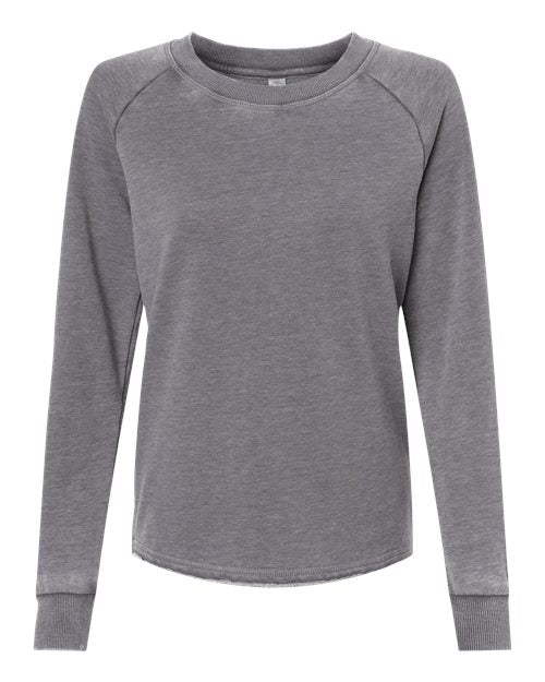 Alternative Women's Lazy Day Mineral Wash French Terry Sweatshirt Alternative
