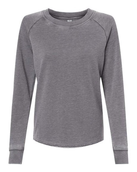 Alternative Women's Lazy Day Mineral Wash French Terry Sweatshirt Alternative