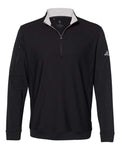 adidas Men's Performance Textured Quarter-Zip Pullover-1