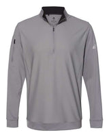 adidas Men's Performance Textured Quarter-Zip Pullover-1