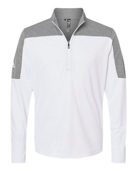 adidas Men's Lightweight Quarter-Zip Pullover-1