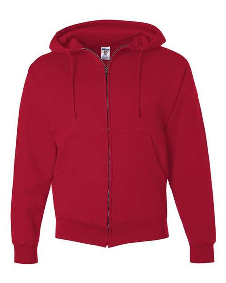JERZEES Men's Super Sweats NuBlendÂ® Full-Zip Hooded Sweatshirt JERZEES