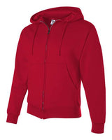 JERZEES Men's Super Sweats NuBlendÂ® Full-Zip Hooded Sweatshirt JERZEES
