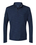 adidas Men's Lightweight Melange Quarter-Zip Pullover-1