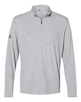 adidas Men's Lightweight Melange Quarter-Zip Pullover-1
