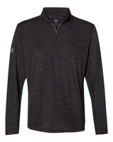 adidas Men's Lightweight Melange Quarter-Zip Pullover-1