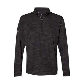 adidas Men's Lightweight Melange Quarter-Zip Pullover-1