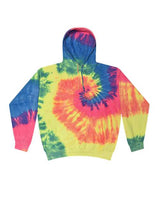 Colortone Men's Tie-Dyed Hooded Sweatshirt Colortone