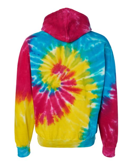 Colortone Men's Tie-Dyed Hooded Sweatshirt Colortone
